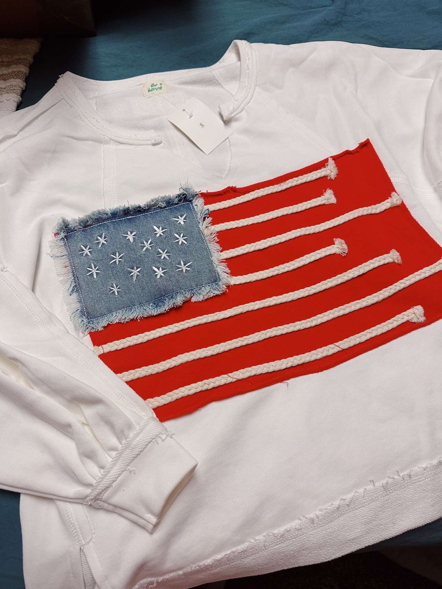 Made in the USA Sweatshirt Top