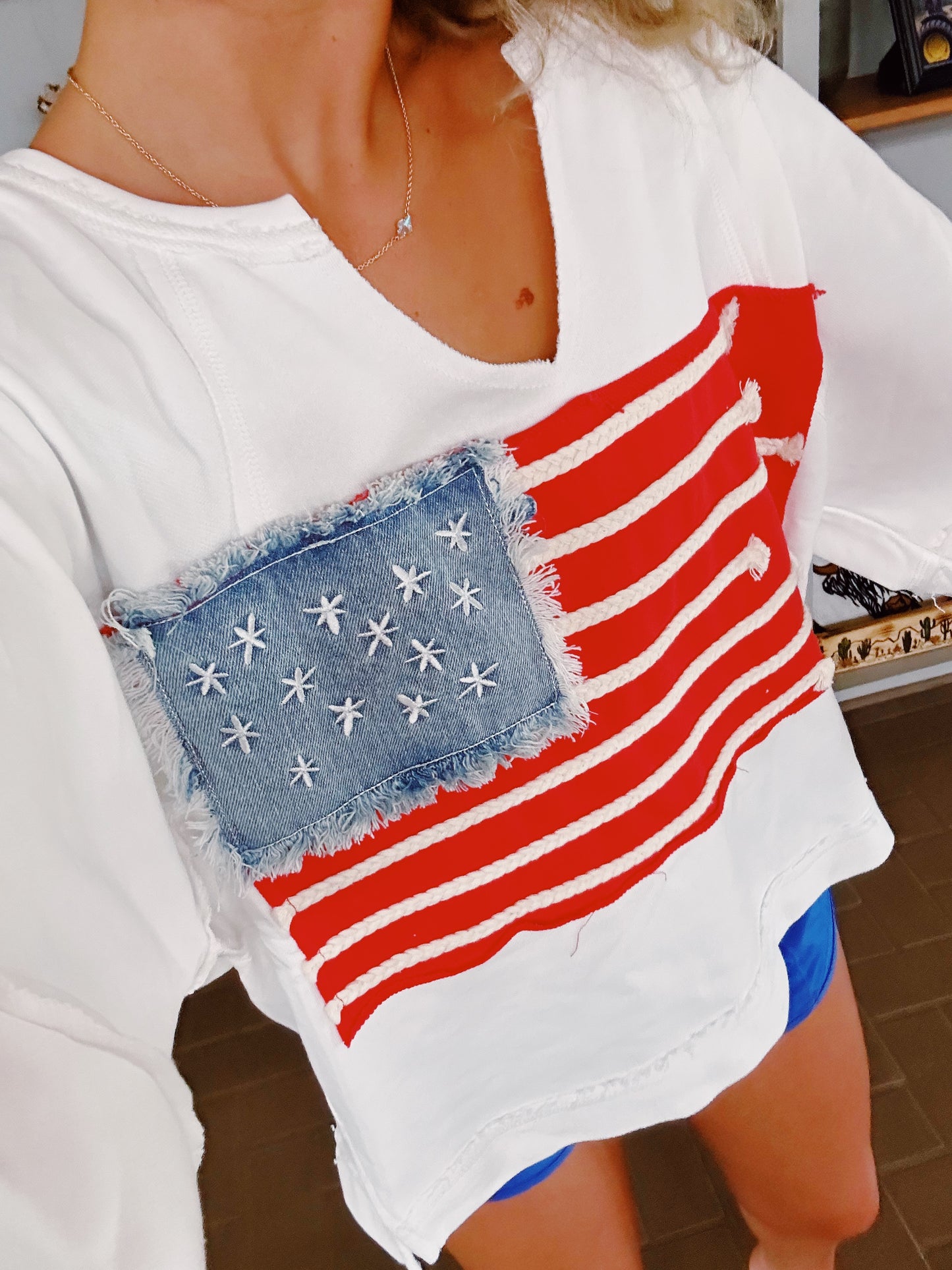 Made in the USA Sweatshirt Top