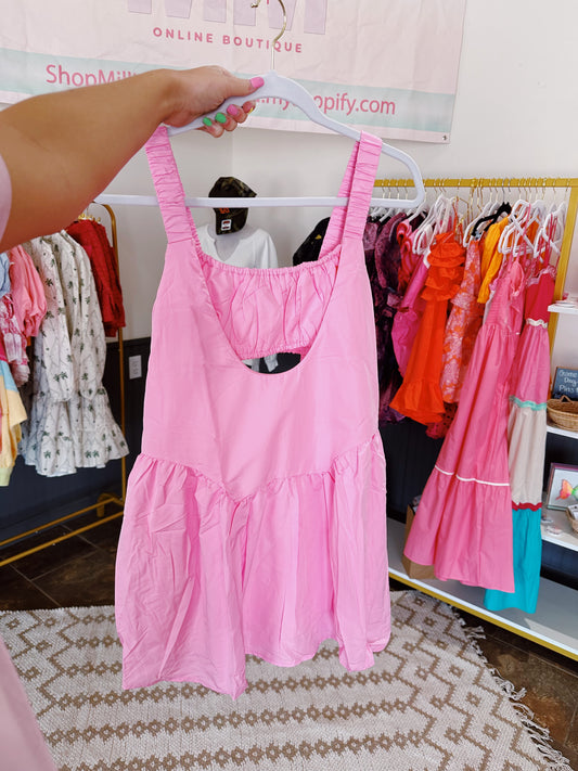 LAST RESTOCK- Bubblegum Athletic Romper